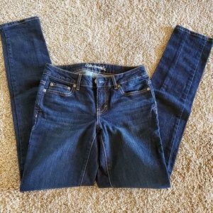 AEROPOSTALE Bayla Curvy Skinny SZ 2 Dark Wash